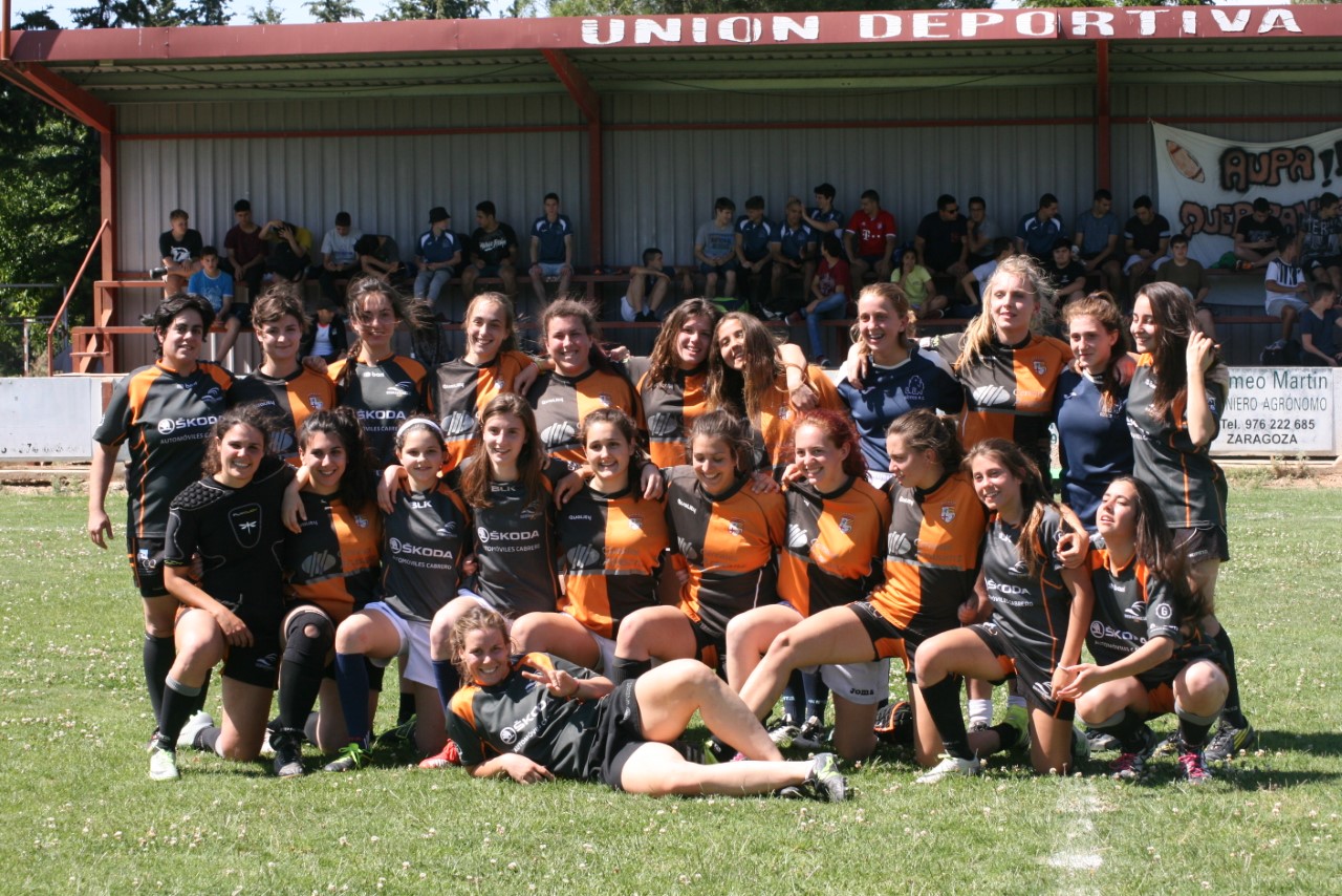 Apasionante jornada de rugby en Pomar de Cinca