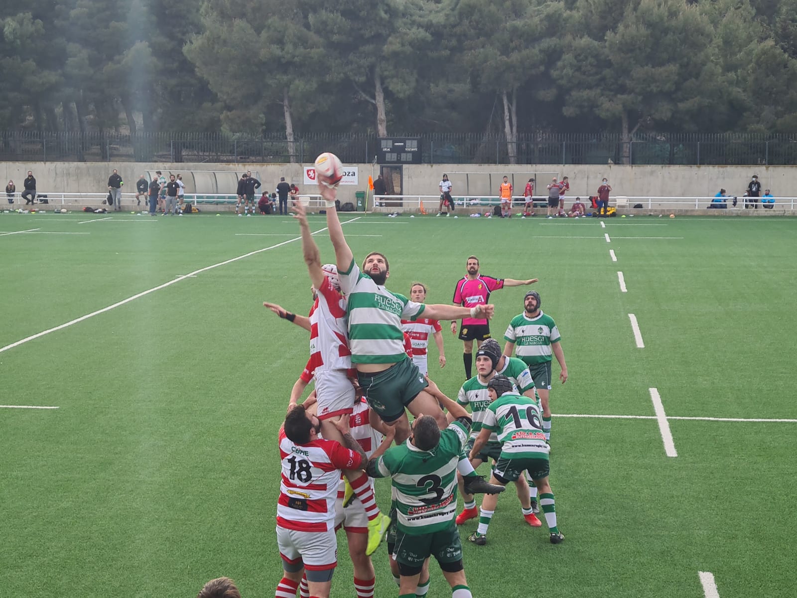 Linces Rugby - Huesca Rugby J2 liga aragonesa 2021