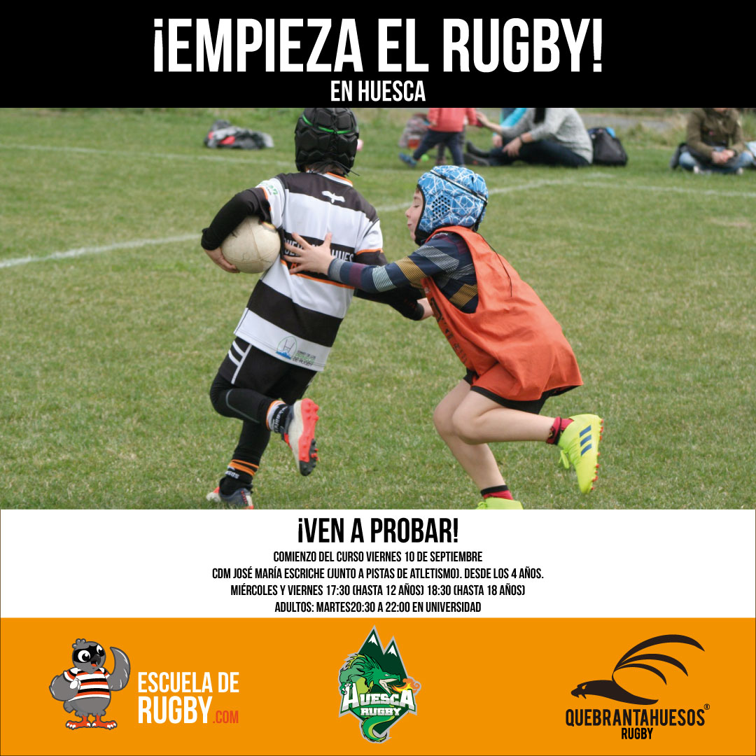 Escuela de Rugby en Huesca